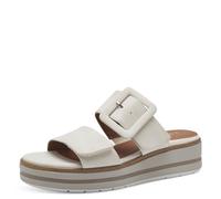 Jana Softline 8-27271-42 400 Beige Slipper Komfortable Mehrweite Alltagsschuh Festlich Elegant, Sandalias Planas Mujer, 41 EU Ancho