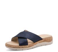 Jana Softline Leather Wedge/Plat Mule 8-27701-46, Sandalias Planas Mujer
