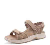 Jana Softline Sandal Flat 8-28662-46, Sandalias Planas Mujer, Pardo, 41 EU