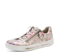 Jana Zapatillas Bajas Veganas 8-23661-42 para Mujer, Flower Multi, Talla 40 EU