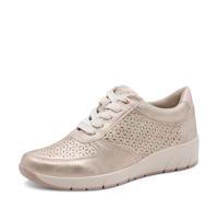 Jana Zapatillas Bajas Veganas 8-23766-46 para Mujer, Color Rosa/Dorado, 39 EU
