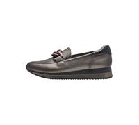 Jana Zapatillas Deportivas para Mujer Slip On 8-24766-43, Plataforma, Gris Peltre, 41 EU Ancho