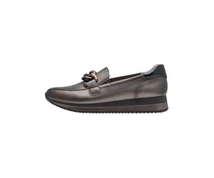 Jana Zapatillas Deportivas para Mujer Slip On 8-24766-43, Plataforma, Gris Peltre, 41 EU Ancho