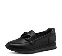 Jana Zapatillas Deportivas para Mujer Slip On 8-24766-43, Plataforma, Negro, 38 EU Ancho