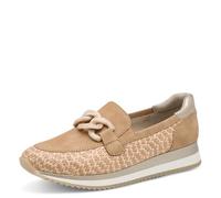Jana Zapatillas Deportivas para Mujer Slip On Vegan 8-24766-42, LT Natural, Talla 42 EU