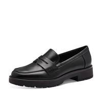 Jana Zapatillas para Mujer 8-24768-43, Mocasín, Negro, 38 EU Ancho