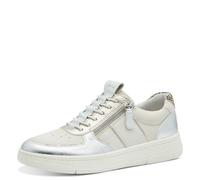 Jana Zapatillas Planas para Mujer, para Tiempo Libre, Veganas, Metallic Comb, 38 EU