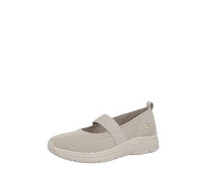 JANA Zapatillas sin cordones ecru 37 ecru