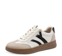 Jana Zapatillas Veganas Laced para Mujer, Color Beige Comb, 42 EU, Color Beige., 42 EU