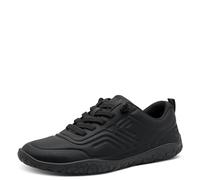 Jana Zapatillas Veganas Laced para Mujer, Color Negro, Talla 39 EU, Negro, 39 EU