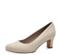 Jana Zapatos Mujer con tacón y cómodos, Varios tamaños Veganos, Bomba, Beige, 36 EU