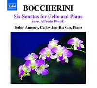 Fedor Amosov – 6 sonatas para violonchelo y piano (arr. Alfredo Piatti) – NAXOS