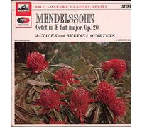 Janacek Quartet, Smetana Quartet - HMV Concert Classics - SXLP 20071: Mendelssohn - Octet in E flat major Op 20: Janacek Quartet, Smetana Quartet: Vinyl LP