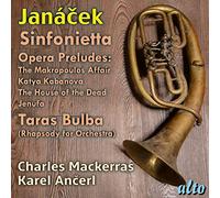 Janácek : Sinfonietta - Préludes d'opéras - Taras Bulba. Mackerras, Ancerl.