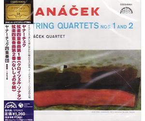 Janacek:String Quartet No.1&2