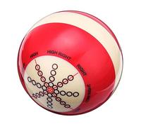 Janasiba 1 unidad de 57 mm de resina roja duradera para billar de baño, práctica de snooker, taco de entrenamiento, pelotas de deporte para principiantes