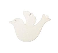 Janasiba 10 unidades/juego de palomas huecas para deseos de boda o decoración navideña