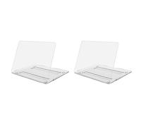 Janasiba 2 fundas protectoras para ordenador rígidas de plástico para 13 A2337 M1 A2179 A1932, transparente
