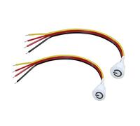 Janasiba 2 interruptores reguladores táctiles DC3,7 V 5 V 12 V sensor de atenuación continua para luz LED, caravana, armario, armario y rayas