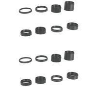 Janasiba 2 tubos de extensión M42 3/5/7/10/12/15/20/30 mm M42 x 0.75 para astronomía, telescopio, astrofotografía