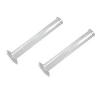 Janasiba 2 x 250 ml Probeta medidora de plástico transparente para laboratorio
