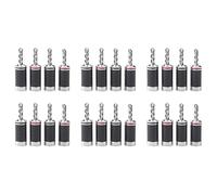 Janasiba 24 piezas plátano conector Hi-End Hi-Fi DIY Fibra de carbono recubierto de cobre eléctrico conector de audio hembra