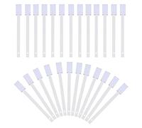 Janasiba 28 piezas desechables cepillos de limpieza para aseos esquinas, ranuras, carriles de puerta, teclados, persianas, hágalo usted mismo