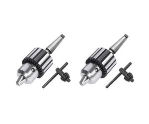 Janasiba 2X B18 Alta Precisión Portabrocas Industrial Mesa Taladro Taladro Alto Rendimiento Portabrocas Cabeza Tornillos Llave Portabrocas 3-16 mm