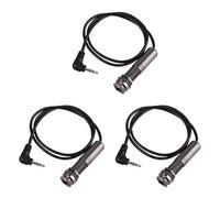 Janasiba 3 cables para pickup de guitarra, cable piezoeléctrico, conector jack para guitarra, adaptador de instrumentos estéreo, cable