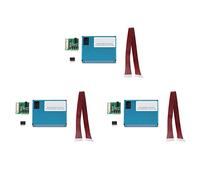 Janasiba 3 sensores de polvo PM2.5 PMS7003 / G7, sensor digital PM2.5 (incluye tablero de transferencia + cable)