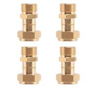 Janasiba 4 juntas giratorias para limpiadoras a alta presión, pistola sin pliegues, conexión de manguera, M22, conector de 14 mm, 3000 psi