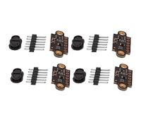 Janasiba 4 módulos VL53L1X Ranging Flight Time Sensor módulo 3V-5V distancia 400cm medida tarjeta de extensión para