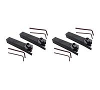 Janasiba 4 piezas Mtjnl1616H16 Mtjnr1616H16 rotativa máquina rotativa herramienta titular 16 x 100 mm para el kit de uso TNmg