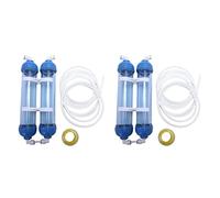 Janasiba 4 piezas T33 cartuchos carcasa Diy T33 cuenco filtro botella 8 piezas grifos filtro agua filtro