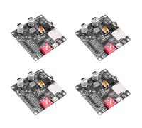 Janasiba 4 x DY-HV20T 12 V/24 V Fuente de alimentación 10 W/20 W Módulo de reproducción de voz, compatible con tarjeta , reproductor de música MP3 para