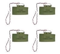 Janasiba 4X Ring Cam Claymore Mine Timbre de Puerta Falsa Mina Props Replica Evitar Interrupciones Timbre de Puerta Bromas Hogar