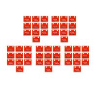 Janasiba 50 UNIDADES Conectores Modulares Portátiles/Ethernet Conectores RJ45 Breakout Board Adaptador Conexión Placa