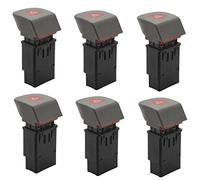 Janasiba 6 interruptores intermitentes de advertencia para Kangoo I 1997-2008 7700308821