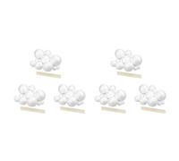 Janasiba 6 kits de proyectos del sistema solar, PlanetModel Crafts 14 bolas de poliestireno de diferentes tamaños para proyectos de estudios escolares