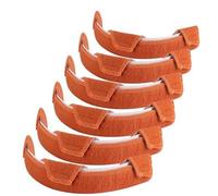 Janasiba 6 muñequeras de sudor para cascos, autoadhesivas, de algodón, lavables, reutilizables, almohadillas de sudor para cascos, 6 unidades