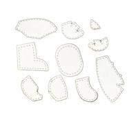 Janasiba 8 Unidades/Set de 10 reglas acrílicas para acolchar, regla DIY para costura, patchwork A