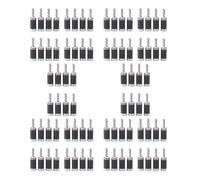 Janasiba 80 piezas conector banana Hi-end Hi-Fi DIY fibra de carbono recubierto de cobre eléctrico conector de audio hembra plátano