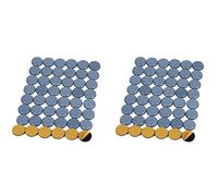 Janasiba 96 piezas 25mm muebles deslizante auto adhesivo silla pierna PTFE deslizante para muebles Mudanzas simples (redondo)