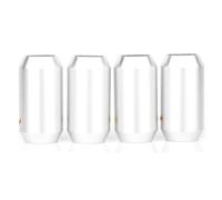 Janasiba AL1608 - 4 cables de altavoz HiFi bi-Wire para barcos, 16 mm x 8 mm de diámetro, alambre de audio DIY