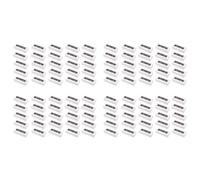 Janasiba Cajas de 100 piezas con ventana transparente para macarons o caja de embalaje para postres de chocolate, pasteles A