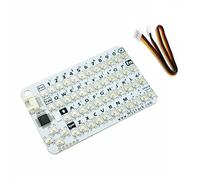 Janasiba CardKB V1.1 Mini unidad de teclado QWERTY de 50 teclas con ATMega8A MCU, I2C, LED RGB, programable para UIFlow (MEGA8A)