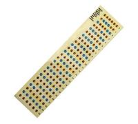 Janasiba Guitarra Fretboard Nota Calcomanías Dedos Frets Tarjeta Pegatinas para principiantes Learner Praxis Fit 6 acústica eléctrica (guitarra multicolor )