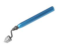 Janasiba Herramienta de desbarbado, escariador manual avellanado, biselado, desbarbado, agujeros para menos de 16,51 mm de diámetro, hoja de 90°