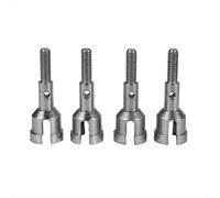 Janasiba Juego de 4 piezas de ruedas de ejes 1/18 RC para A949 / A959 / A969 / A979 / K929 juguete todoterreno