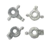 Janasiba Juego de cubos traseros de dirección de metal para XLF X03 X04 X-03 X-04 1/10 sin sujetador RC Auto actualización piezas accesorios